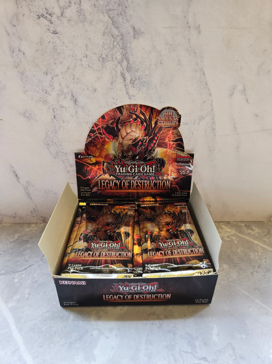 Yu-Gi-Oh! - Legacy Of Destruction Booster Pack English 1st Edition